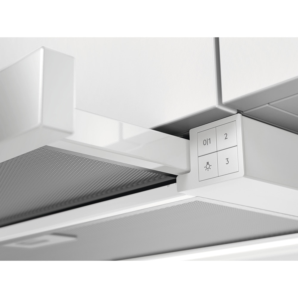 Hota incorporabila telescopica ELECTROLUX LFP616W, 1 motor, 600 m3/h, L 60 cm, alb