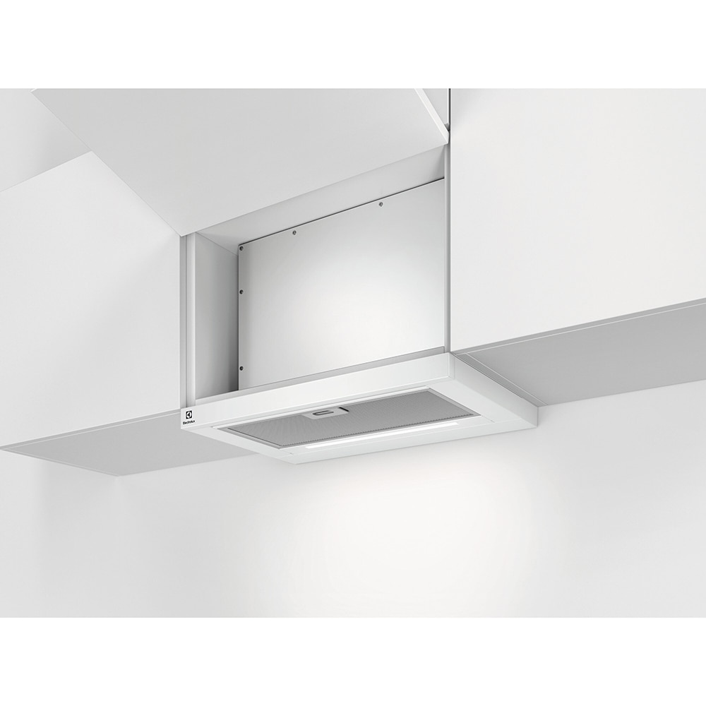 Hota incorporabila telescopica ELECTROLUX LFP616W, 1 motor, 600 m3/h, L 60 cm, alb