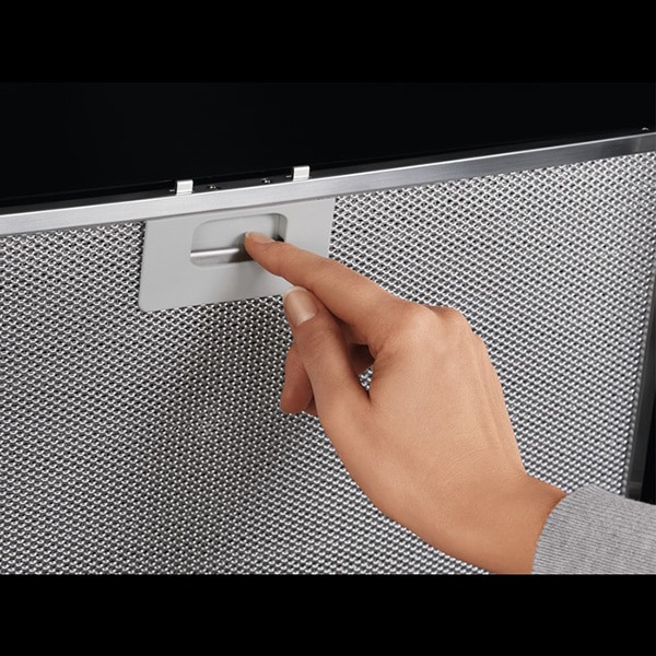 Hota decorativa ELECTROLUX LFV619K, 1 motor, 700 m3/h, L 90 cm, negru