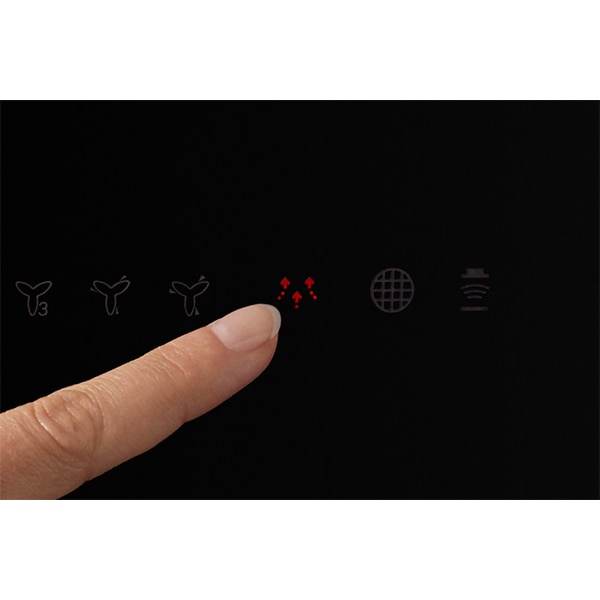 Hota decorativa ELECTROLUX LFV619K, 1 motor, 700 m3/h, L 90 cm, negru