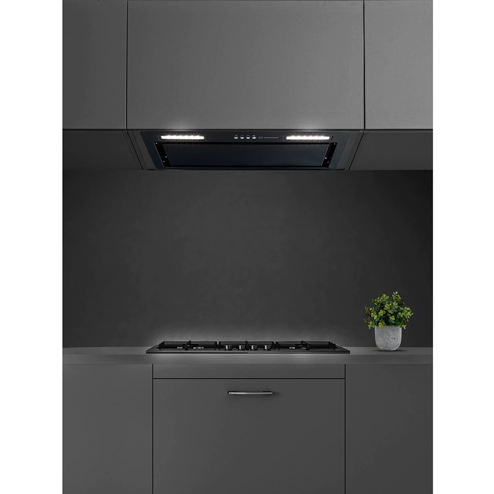 Hota incorporabila TURBIONAIRE Amira 50 B TAM50B, 1 motor, 476 m3/h, L 50 cm, negru