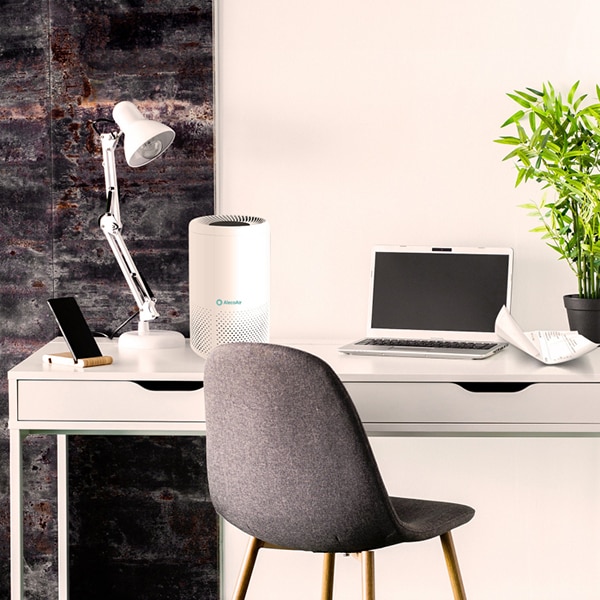 Purificator aer ALECOAIR P14MINIO, 4 trepte viteza, HEPA, alb