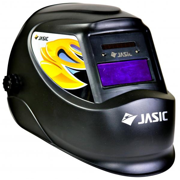 Masca de sudura cu cristale lichide INTENSIV DINO 11, 2 senzori, vizor 90x34mm, incarcare fotovoltaica