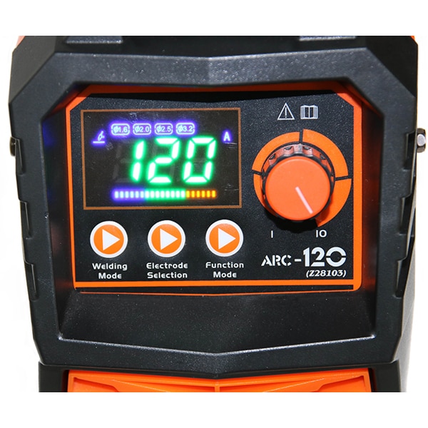 Invertor de sudura JASIC Arc LED Synergic, MMA, 120A, electrod 1.6-2.5 mm