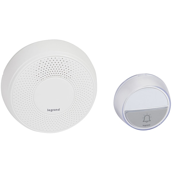 Sonerie wireless LEGRAND Comfort, 100m, alb