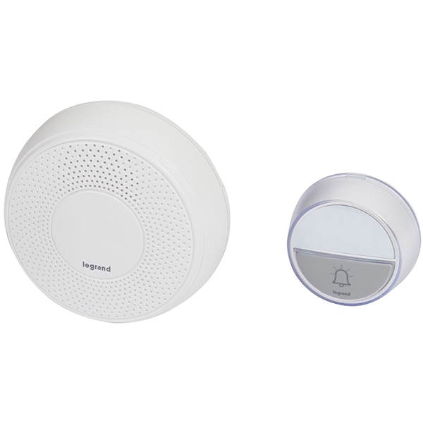 Sonerie wireless LEGRAND Comfort, 100m, alb