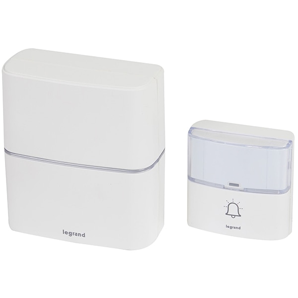 Sonerie wireless LEGRAND Serenity, USB, MP3, 200m, alb