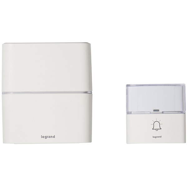 Sonerie wireless LEGRAND Serenity, USB, MP3, 200m, alb