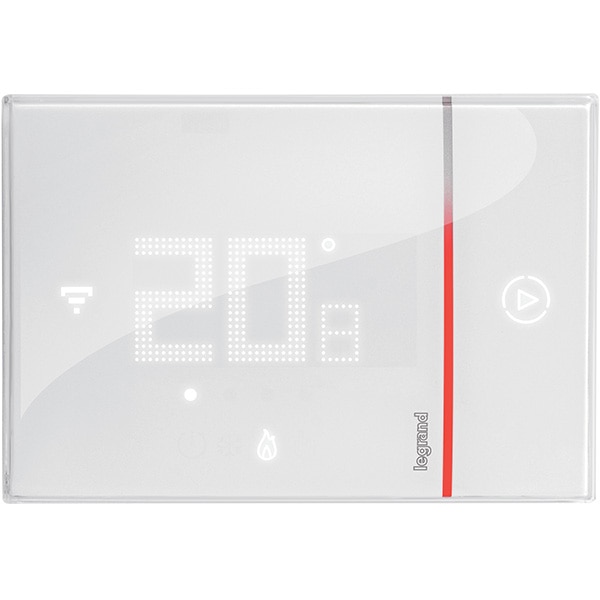 Termostat smart LEGRAND L049038, Wi-Fi, ZigBee, alb