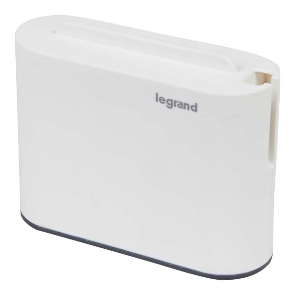 Adaptor priza LEGRAND L049401, 2 prize, 2 x USB, alb