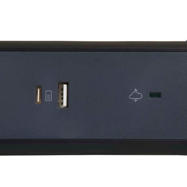 Prelungitor cu protectie LEGRAND L694512, 3 prize, 2 x USB, 1.5m, negru