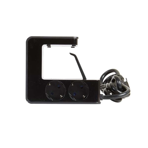 Prelungitor cu protectie LEGRAND L694812, 4 prize, 2 x USB, 1.5m, negru