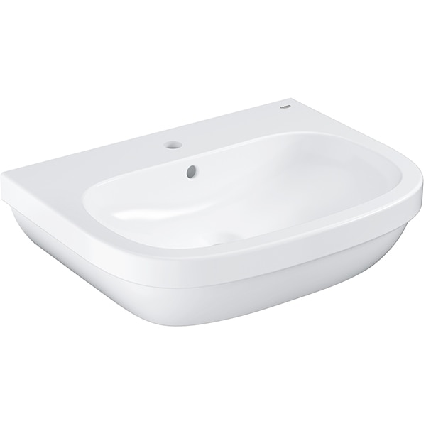 Chiuveta baie GROHE Euro Ceramic 39323000, montare pe perete, 65 x 51.4 cm, alb