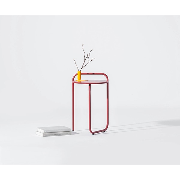 Suport lumanare Creo Small, 12.7 x 9.1 cm, galben