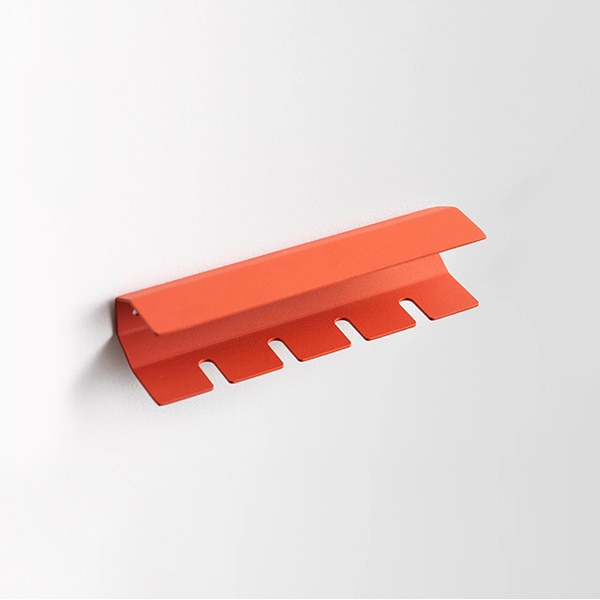 Suport periute de dinti SPIN Jaw, 16cm, albastru rosu