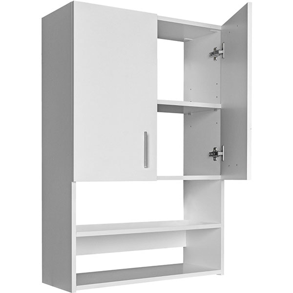 Dulap baie pentru masina de spalat Woodart, 65 x 30 x 95 cm, alb