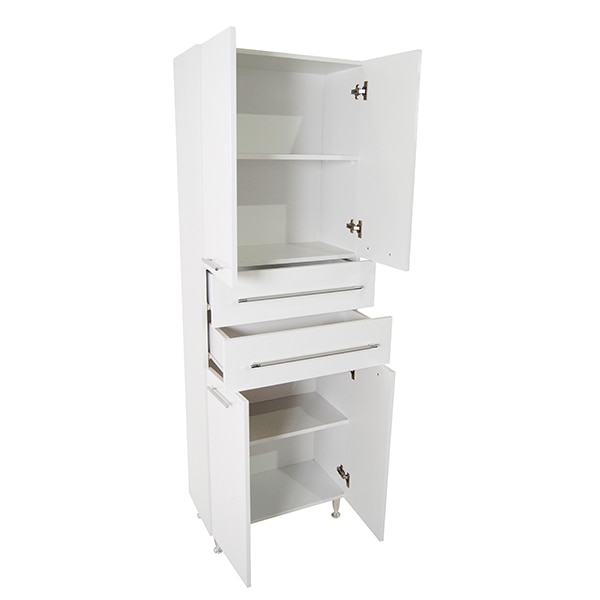 Dulap baie Badenmob Seria 008, 60 x 32 x 180 cm, alb