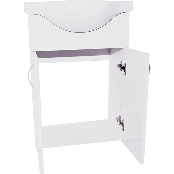 Set masca si lavoar Badenmob Seria 101, 60 x 45 x 81 cm, alb