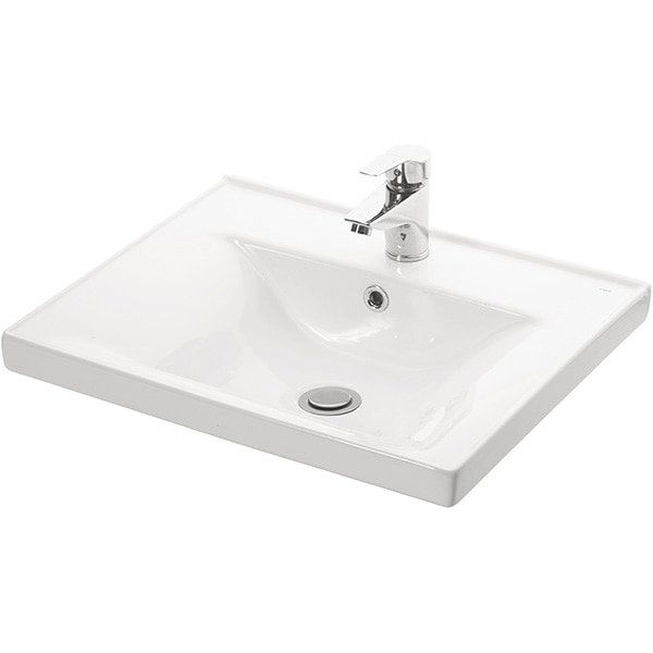 Set masca si lavoar Badenmob Seria 754, 61 x 46 x 83 cm, alb