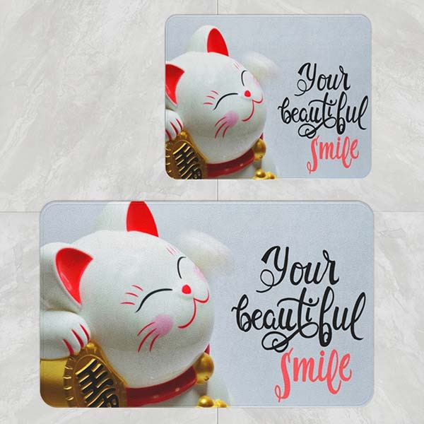 Set 2 covorase baie Smile, 60 x 90 cm, 40 x 60 cm, multicolor