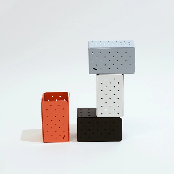 Suport instrumente de scris SPIN Zucca, rosu