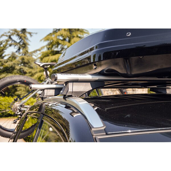 Bare transversale MENABO Leopard Silver Xl, Honda Pilot Ii, 2009-2015, 135 cm
