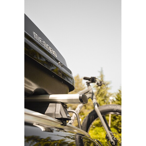 Bare transversale MENABO Leopard Silver Xl, Volkswagen Touareg Iii, 2018-Prezent, 135 cm
