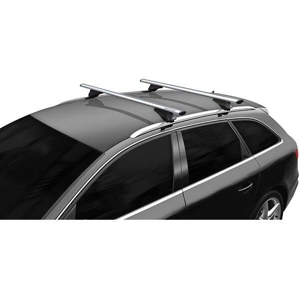 Bare transversale MENABO Leopard Silver Xl, Audi Q3 (8U), 2011-2018, 135 cm