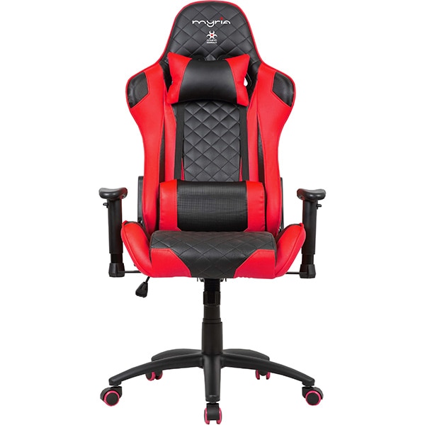 Scaun gaming MYRIA MG7405RD, negru-rosu
