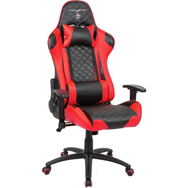Scaun gaming MYRIA MG7405RD, negru-rosu