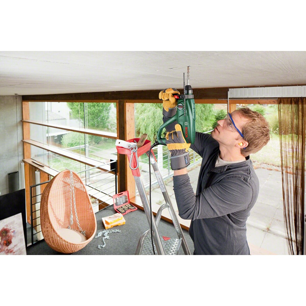 Ciocan rotopercutor BOSCH PBH 2100 RE 06033A9320, 550W, 1.7J, SDS Plus, 2300RPM