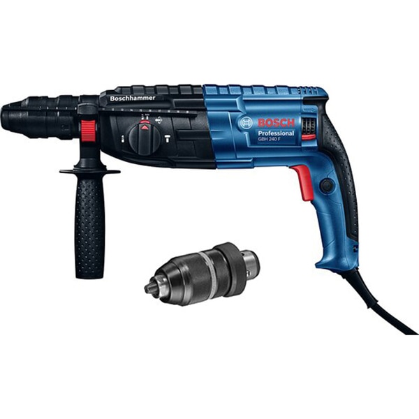 Ciocan rotopercutor BOSCH Professional GBH 240 F 0611273000, 790W, 2.7J, 930RPM, 4200BPM, SDS Plus, valiza transport