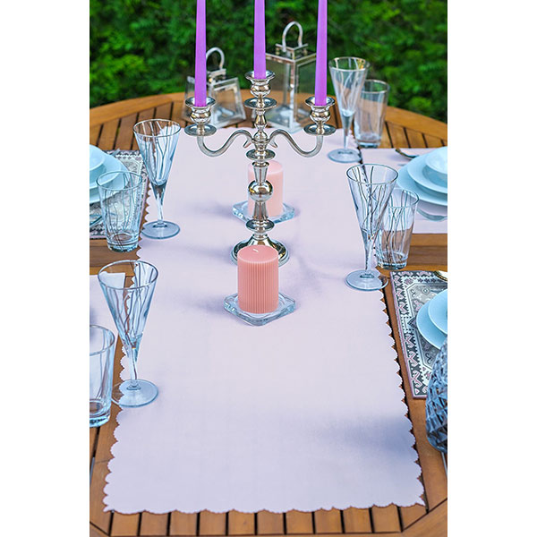 Suport farfurii si napron Ethnic, 35 x 45 cm, 35 x 140 cm, 4 + 1 bucati, multicolor