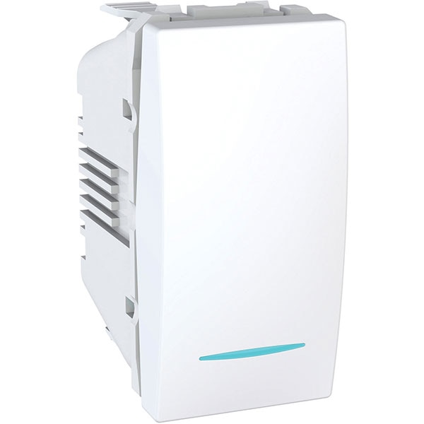 Intrerupator standard SCHNEIDER MGU3.101.18N, incastrat, 10A, IP20, alb