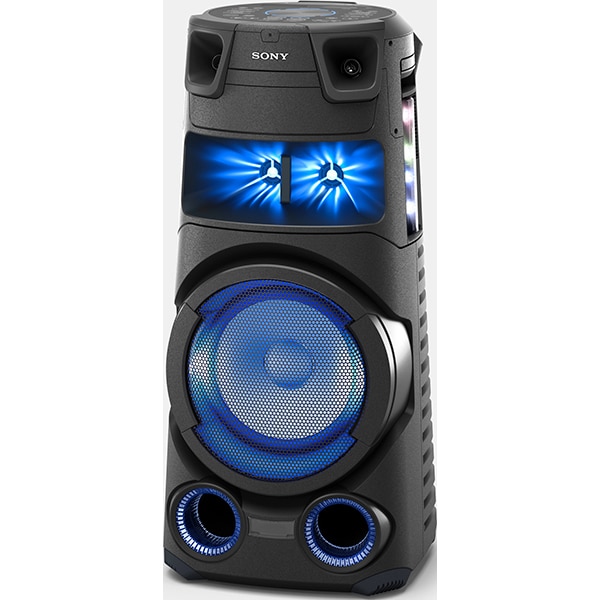 Sistem audio SONY MHC-V73D, Bluetooth, LDAC, Jet bass booster, FM, Party music, negru