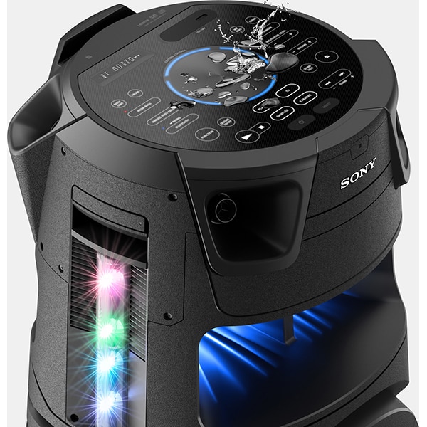 Sistem audio SONY MHC-V73D, Bluetooth, LDAC, Jet bass booster, FM, Party music, negru