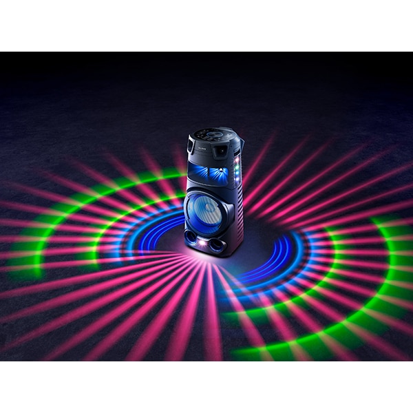 Sistem audio SONY MHC-V73D, Bluetooth, LDAC, Jet bass booster, FM, Party music, negru