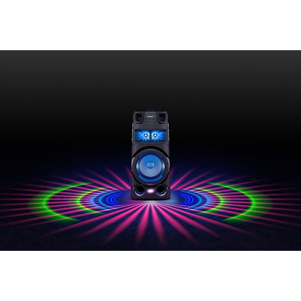 Sistem audio SONY MHC-V73D, Bluetooth, LDAC, Jet bass booster, FM, Party music, negru