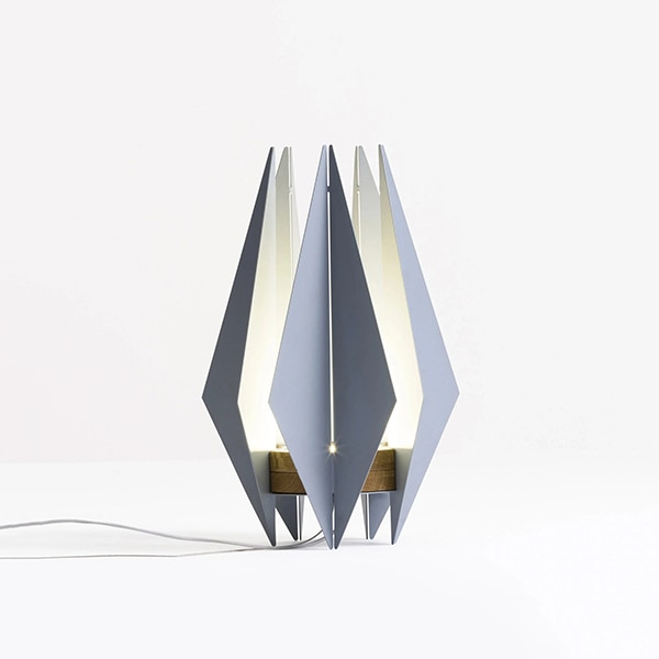 Lampa ambientala SPIN Hikari Large, gri