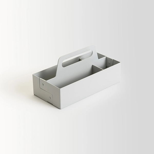 Cutie organizare SPIN Organizer Kit, metal, gri