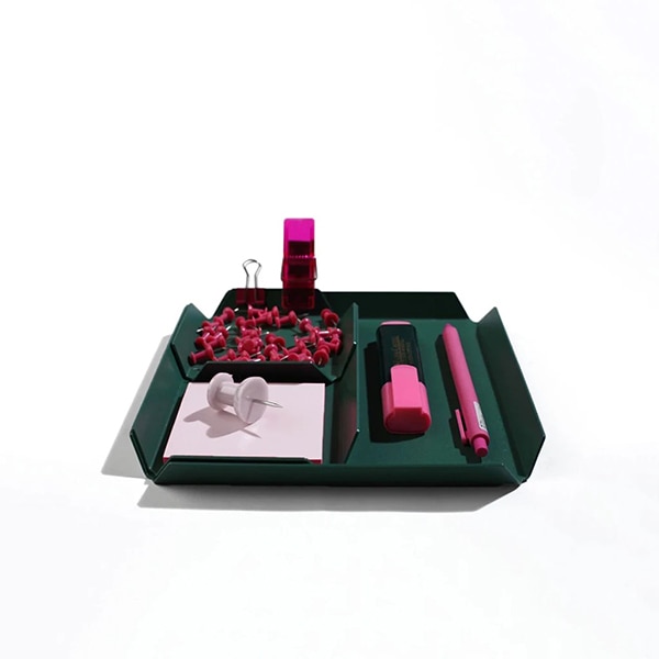 Set 3 tavite SPIN Treyo, aluminiu, verde