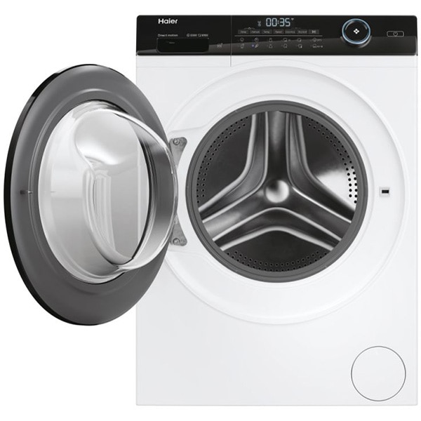 Masina de spalat frontala slim cu uscator HAIER HWD80-B14959U1-S, iRefresh, 8/5 kg, 1400rpm, Clasa A/D, alb