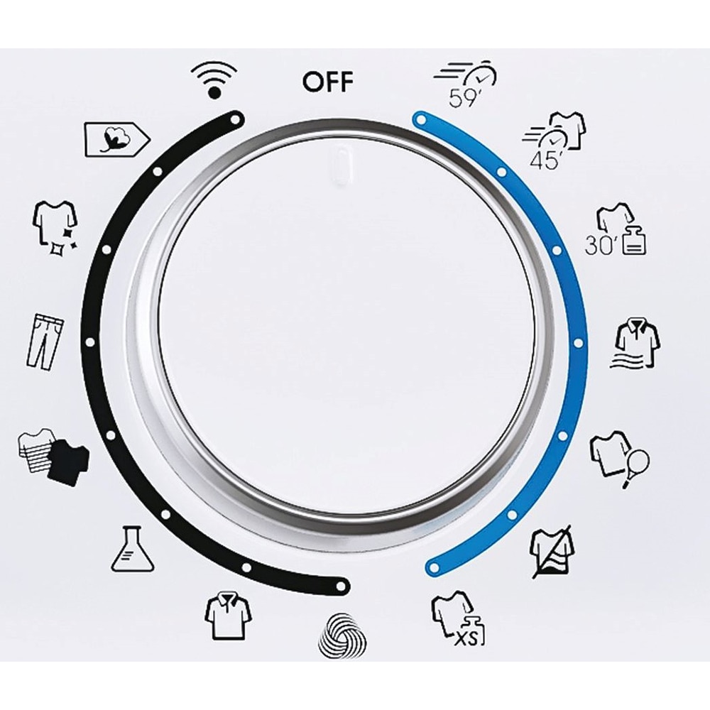 Uscator de rufe CANDY ROE H8A2TE-S, Pompa de caldura, 8 kg, 14 programe, Clasa E, Wi-Fi, alb