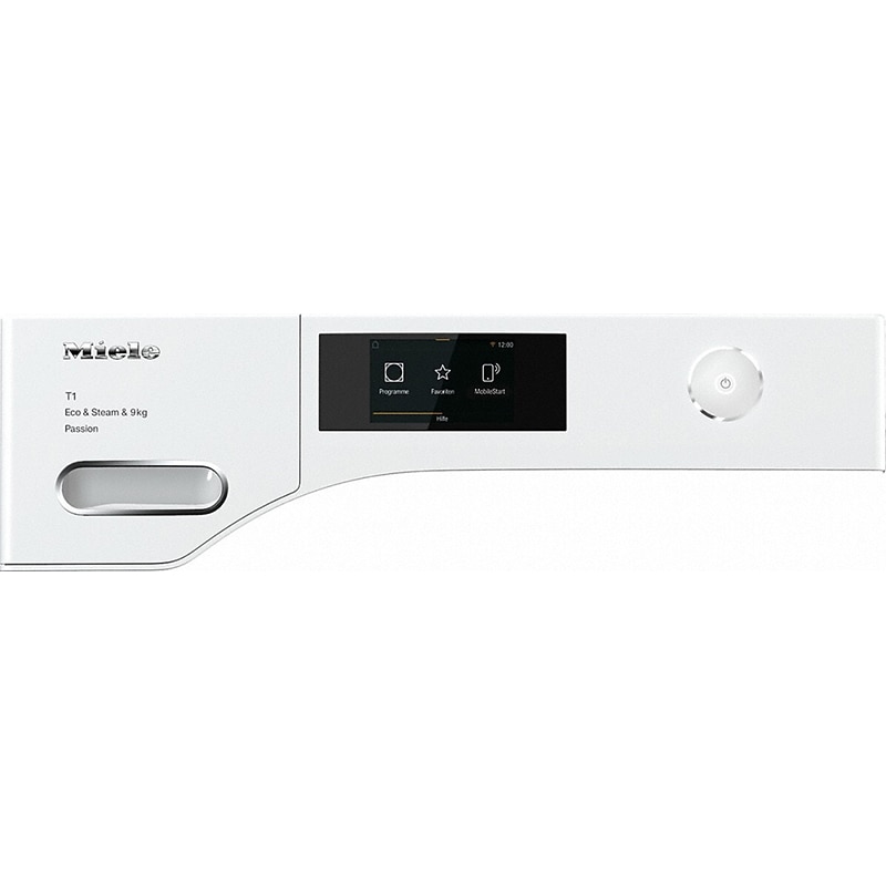 Uscator de rufe MIELE TWV 780 WP Passion, Pompa de caldura, 9 kg, 12 programe, Clasa C, alb