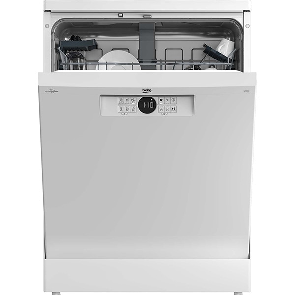 Masina de spalat vase independenta BEKO BDFN26430W, HygieneShield, 14 seturi, 6 programe, 60 cm, Clasa D, alb