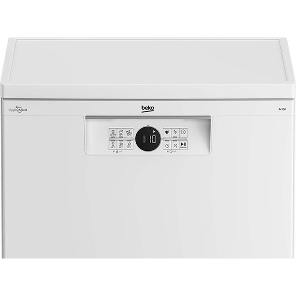 Masina de spalat vase independenta BEKO BDFN26430W, HygieneShield, 14 seturi, 6 programe, 60 cm, Clasa D, alb