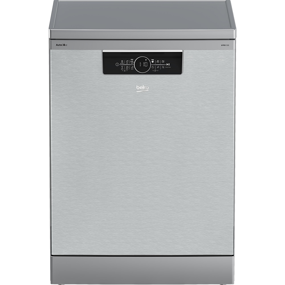 Masina de spalat vase independenta BEKO BDFN36640XA, 16 seturi, 6 programe, 60 cm, Clasa C, argintiu