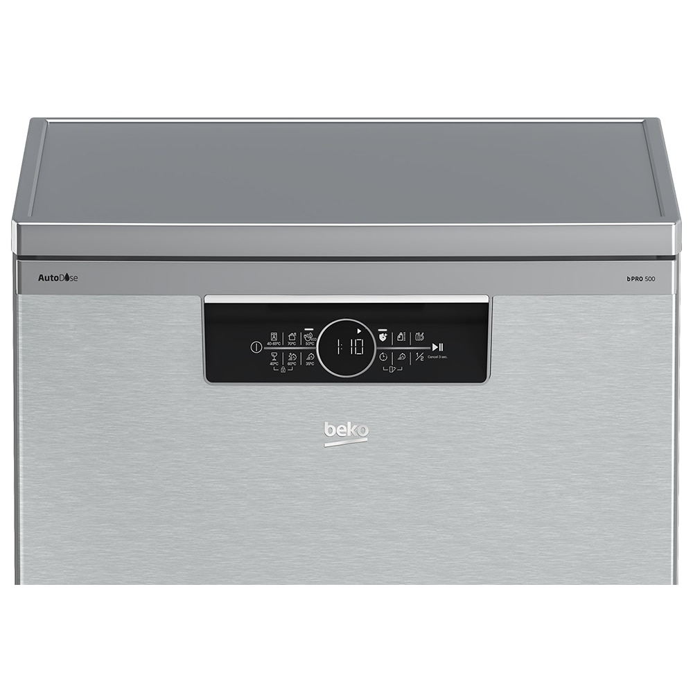 Masina de spalat vase independenta BEKO BDFN36640XA, 16 seturi, 6 programe, 60 cm, Clasa C, argintiu