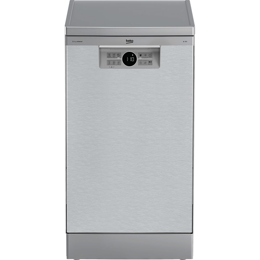 Masina de spalat vase independenta BEKO BDFS26020XQ, 10 seturi, 6 programe, 45 cm, Clasa E, panou comanda inox