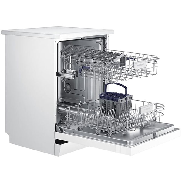 Masina de spalat vase independenta SAMSUNG DW60M6040FW, 13 seturi, 6 programe, 60 cm, Clasa E, alb